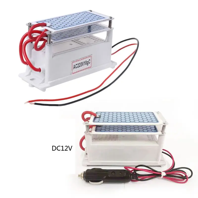 10 gr/std DC12V/AC220V Tragbare Ozon Generator Integrierte Keramik Ozonisator 10 gr/std DC12V/AC220V Tragbare Ozon Generator Integrierte Keramik Ozonisator