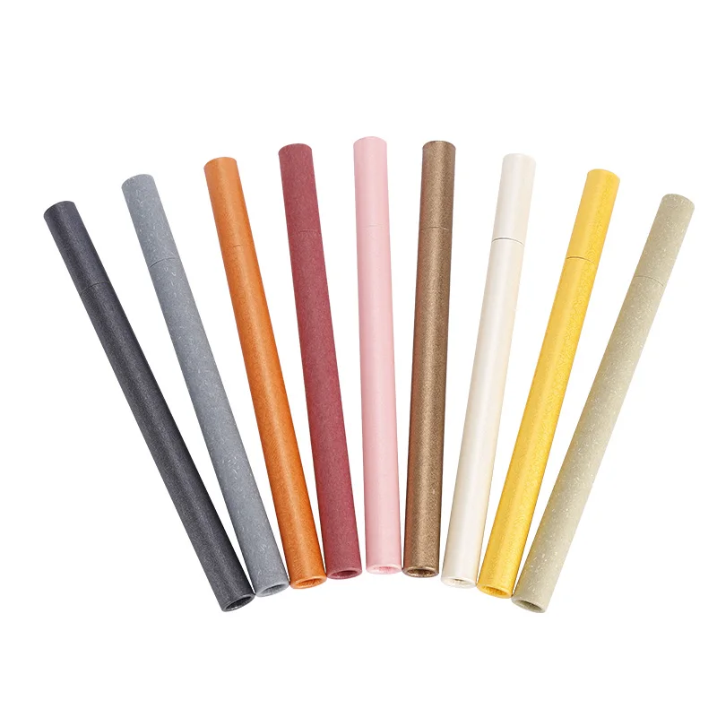 

100Pcs/Lot 10 Gram Colorful Small Perfume Paper Tube Packaging Joss Stick Convenient Carrying Kraft Paper Incense Tube Give Box