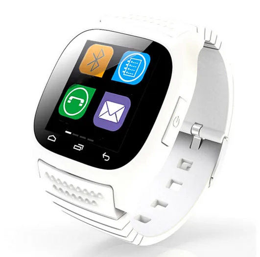 Новые водонепроницаемые умные часы M26 Bluetooth Смарт-часы с светодиодный Alitmeter музыкальный плеер шагомер для Android смартфон - Цвет: as pic