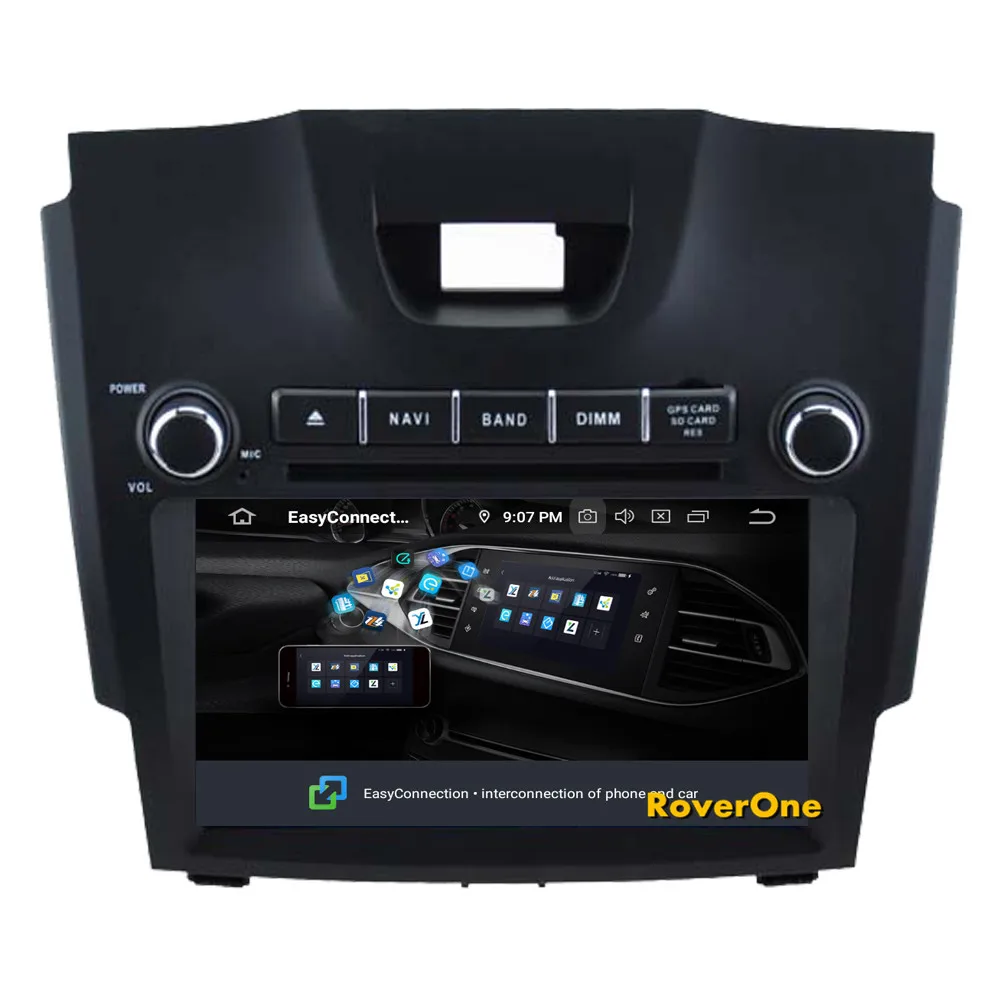 Top RoverOne Car Multimedia Player For Chevrolet S10 Colorado Trailblazer For Isuzu D-max Android 9.0 Autoradio GPS Navigation 18
