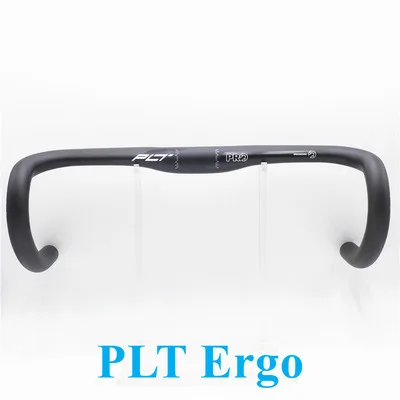 Shimano PRO PLT Road Bike Ergo Handlebar/Drop Bar 31.8mm Black Bicycle Bent Bar
