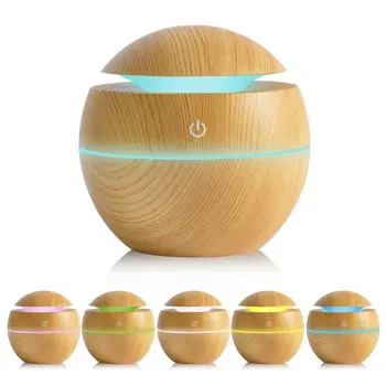 

USB Humidifier ESSential Oil Diffuser Ultrasonic Cool Mist Humidifier Air Purifier 7 Color Change LED Night Light Office Home