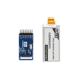 Écran e ink 2.9 pouces pour papier 296X128, avec chapeau EPD 
