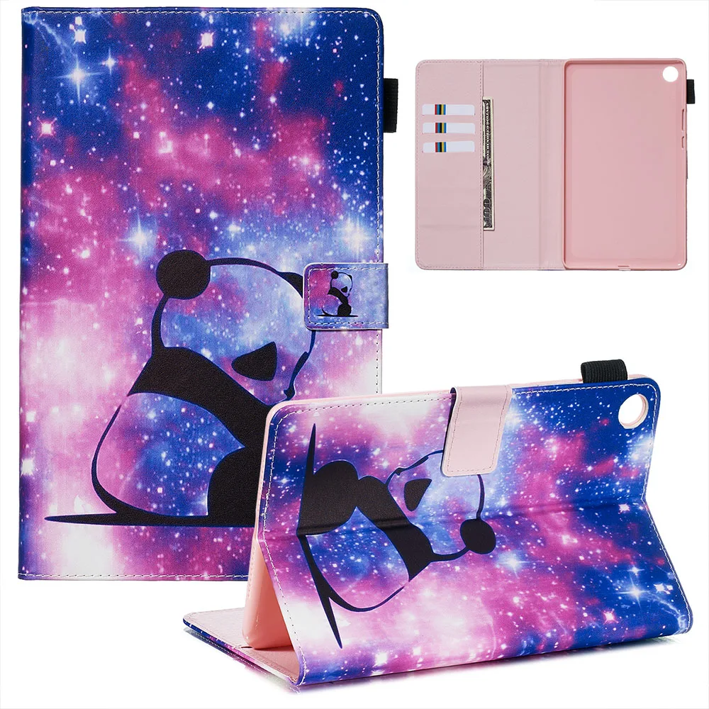 Custodia Per Huawei Mediapad M5 10.8 Cmr-Al09 Cmr-W09 10.8 Pollici Tiger Animal Flower Printed Flip Stand Custodia Protettiva