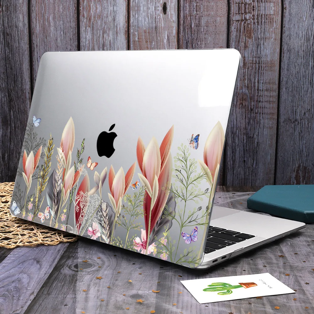 Capa de Plástico Rígido para Macbook Air Pro Retina 11 12 13 15 16 Polegada id 2023 m1 A2337 A2338 A2179 Capa Impressa - Imagem 2