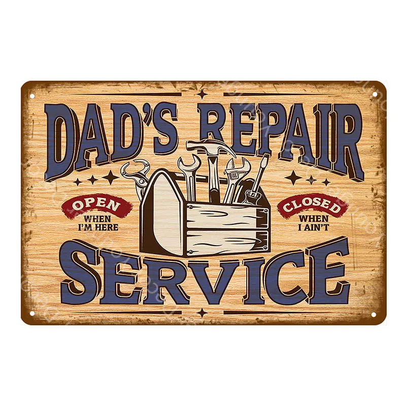 Dad's Garage Pin Up Girl Route 66 жестяная вывеска металлический плакат художественное украшение стены Паб Бар Кафе домашний декор винтажное железное ремесло YI-085 - Цвет: YD2772EI
