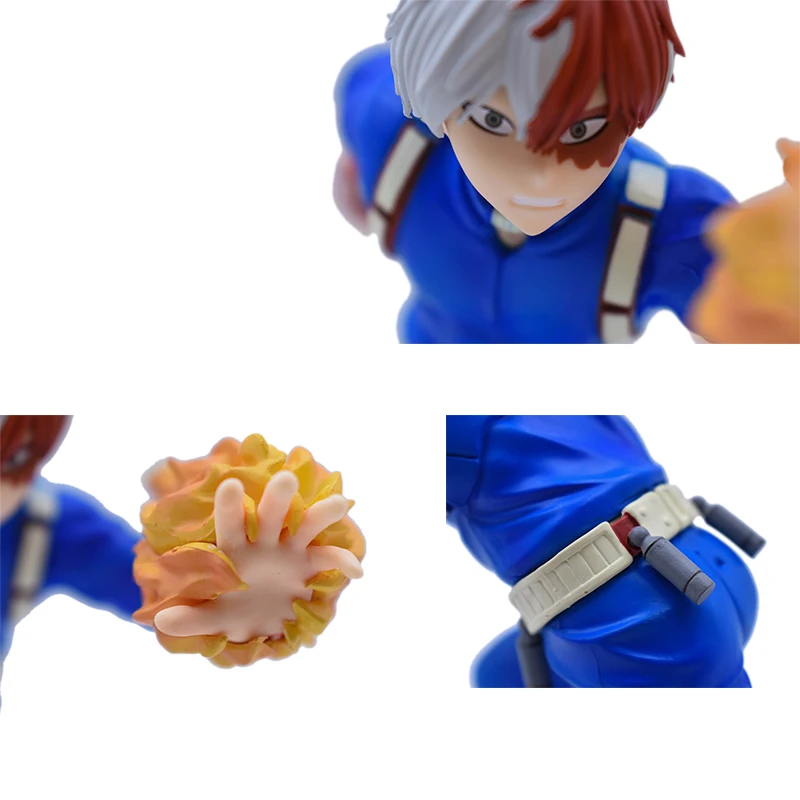 17-20 cm Anime Figure My Hero Academia PVC Smack Izuku Midoriya Shouto Todoroki Katsuki Boku Amazing Heros Toys Dolls Gift