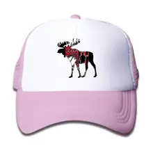 Детский солдат американский флаг лося бейсболка для дальнобойщика Регулируемая сетчатая шляпа для мальчиков и девочек