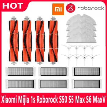 Xiaomi 1 1S Roborock S5 S6 MAX S6 czyste akcesoria odkurzacz części zmywalny Mop tkaniny filtr HEPA szczotka główna szczotka boczna tanie i dobre opinie CN (pochodzenie) Xiaomi 1 1S Roborock S5 S6 MAX S6 Pure SZCZOTKI Części do odkurzacza Filter for xiaomi vacuum cleaner
