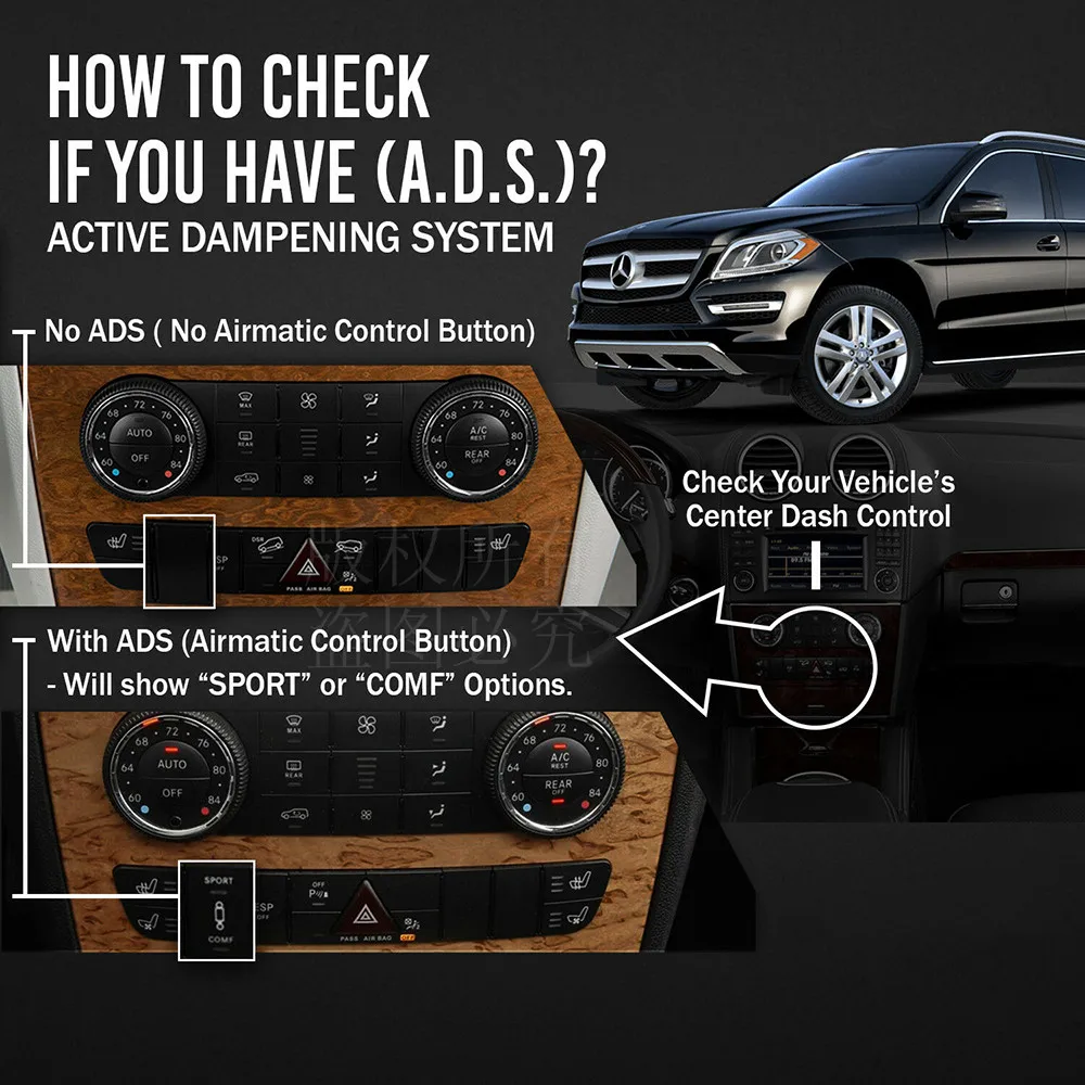 Ʈ    ũ ҹ Ʈ, 2006-2014  ޸- CL-Ŭ W216 w/AIRMATIC & ADS w/4MATIC CL500 4matic