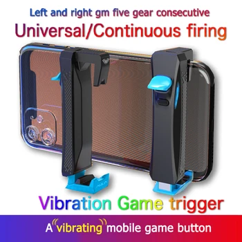 

For PUBG Mobile Knives Out Game Controller Burst Shooting Gamepad with Vibration for iPhone Android Phone