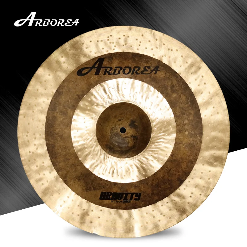 arborea B20 gravity series 14'' crash cymbal tibetan cymbals,drum cymbal kit