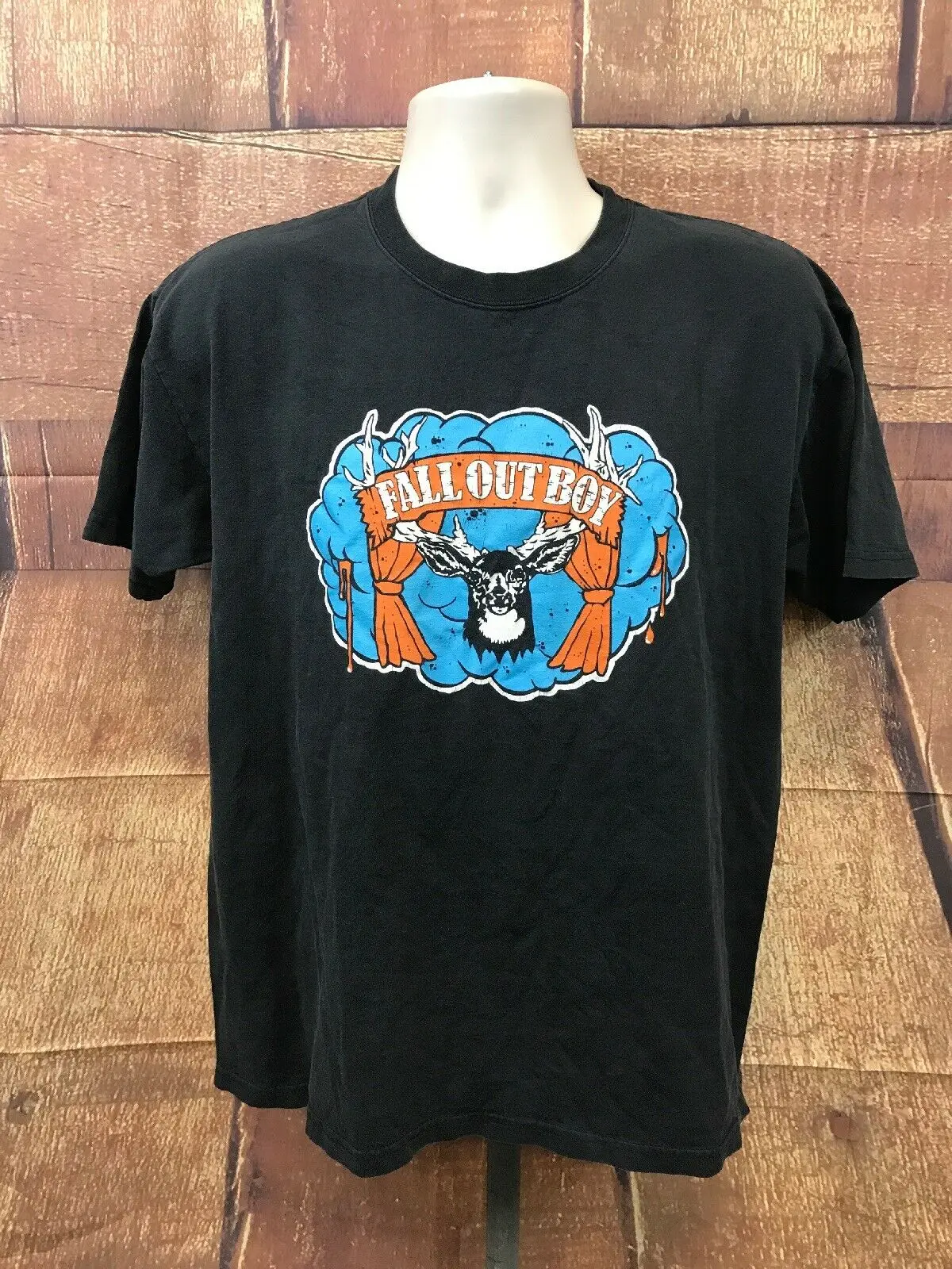 Fall Out Boy Band T Shirt Black Men’s SizeTShirts AliExpress