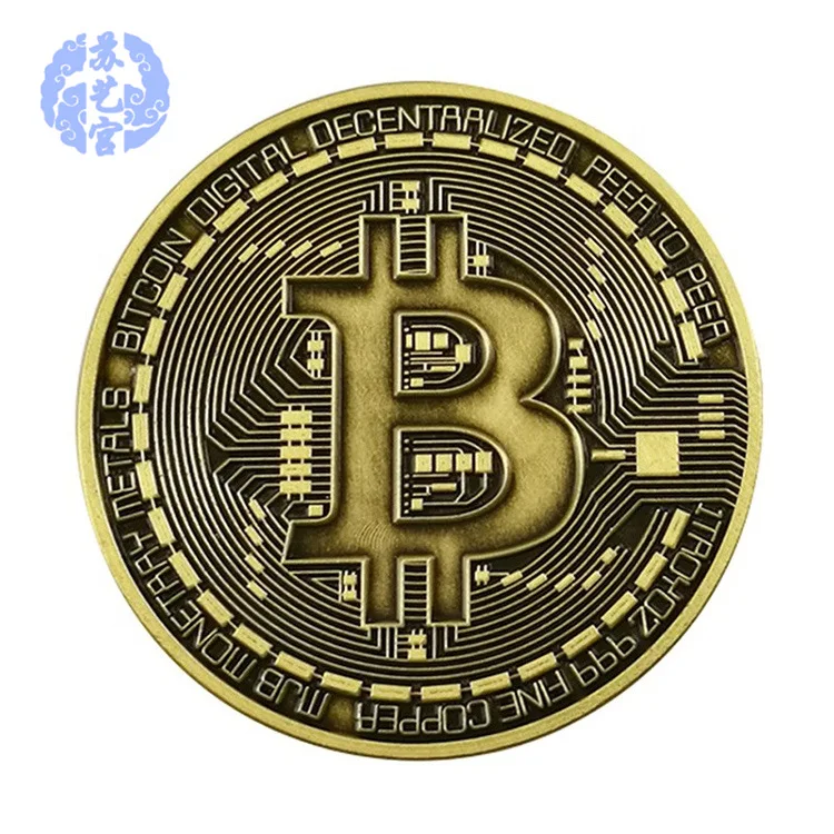 

External Promotion Anniversary Bitcoin Virtual Currency Collection Bitcoin Gold Coin Gift Commemorative Medal Gift Casino Chips