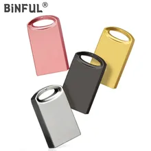 BiNFUL Portable usb flash drive Waterproof USB 2.0 pen drive 1GB/4GB/8GB/16GB/32GB/64G Practical Capacity pendrive Free Shipping