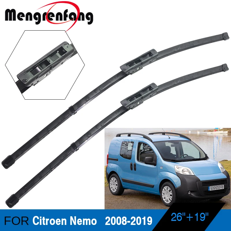 Щетка стеклоочистителя лобового стекла для Citroen Nemo щетки без рамы из мягкой