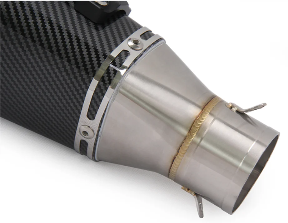 51mm Inlet Universal Motorcycle Yoshimura Exhaust Pipe Escape Modified Muffler For NINJA400 502C NK605 CBR250R GSXR250 R25 R3 R6