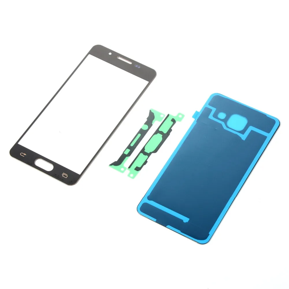 Переднее внешнее стекло+ рамка для samsung A3 A5 A7 A310 A510 A710+ наклейка+ Инструменты