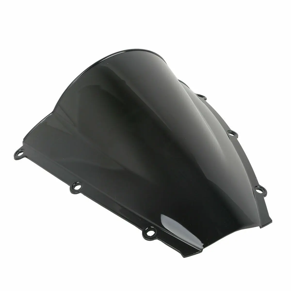 Мотоцикл PMMA двойной пузырь лобовое стекло для Honda CBR600RR CBR 600 RR 2003 2004 Черный синий прозрачный хром