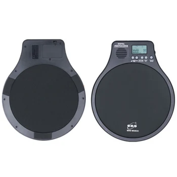 

Top Quality Digital Electric Electronic Drum Pad For Training Practice Metronome Counter