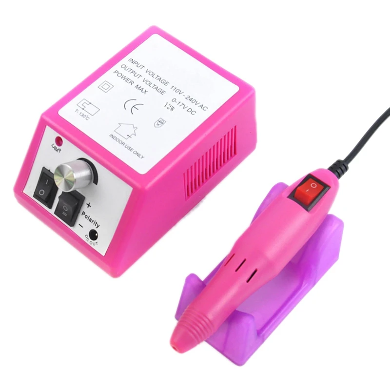 

Hot Professional Electric Nail Drill Machine Manicure Pedicure Files Tools Kit Nail Polisher Grinding Glazing Machine For Gel
