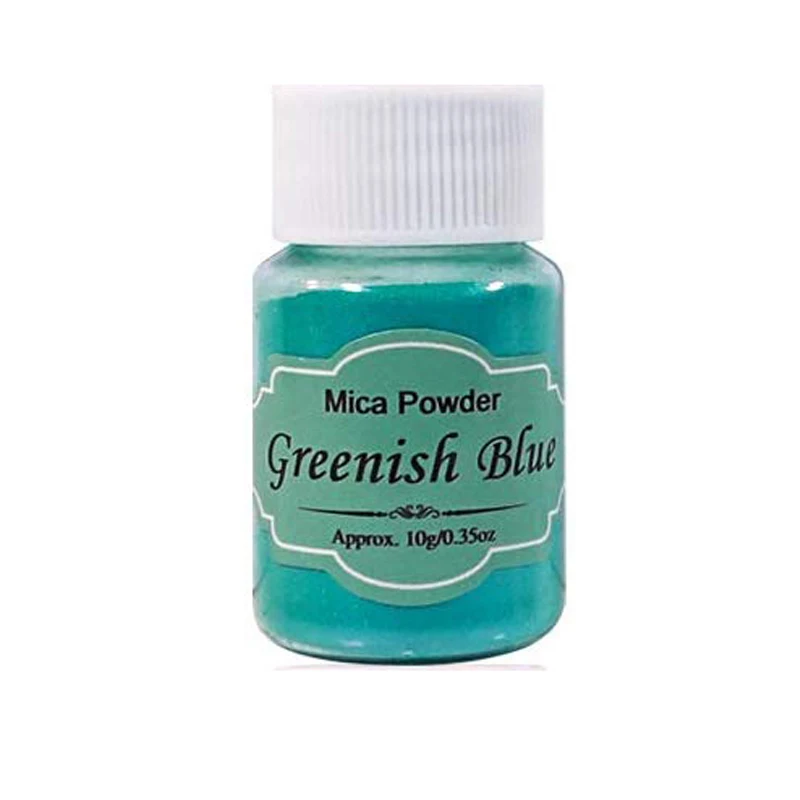 Pearl Mica Powder Epoxy Resin Dye 14 Colors Powder Pigments for DIY Arts, Crafts , Paint, Nail Polish, Soap Making, Coloring Mix 9