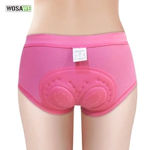 WOSAWE розовое Велосипедное нижнее белье с 3D гелевой подкладкой противоударные женские велосипедные шорты дышащее Велосипедное нижнее белье велосипедные шорты