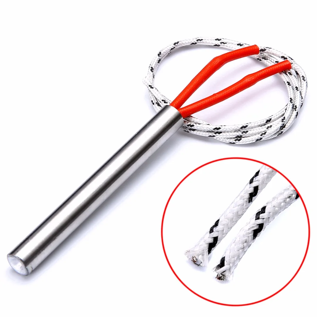 

Mayitr Durable Cartridge Heating Element Heater AC110V 300W High-density Electric Heating Tube For Mold Welding Heating 9.5*80mm