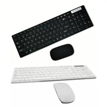 

Universal Silent Ultra-thin 2.4G Wireless Keyboard and Mouse Set for Laptop PC Computer