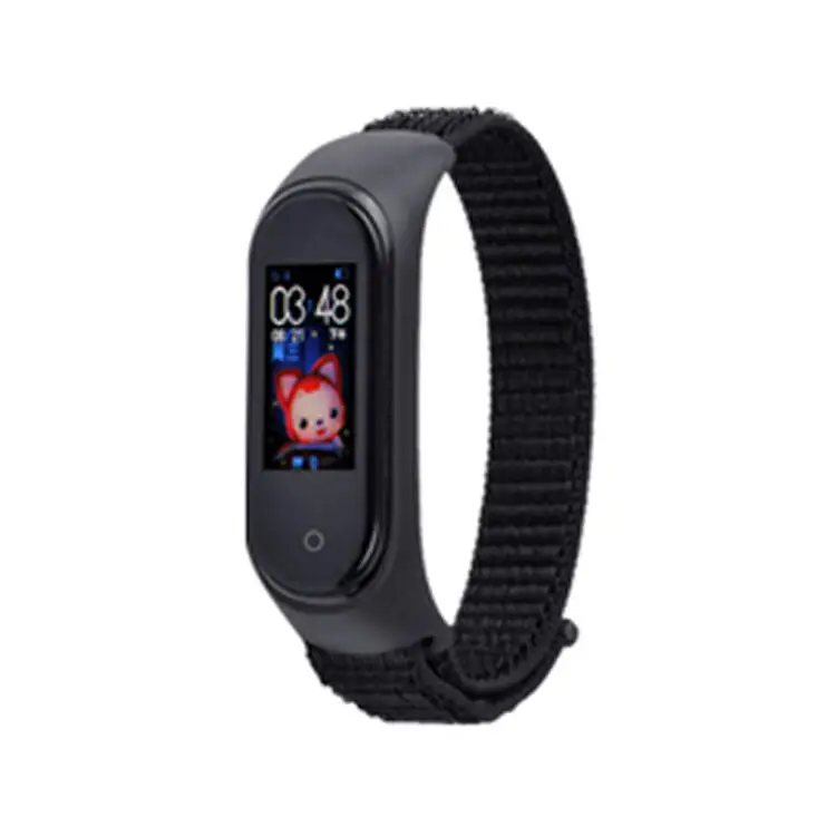 Nylon Strap Wristband for Xiaomi Mi Band 5 4 3 Wrist Bracelets Sport loop watch Belt Smart Watch Band Replacement Accessories 