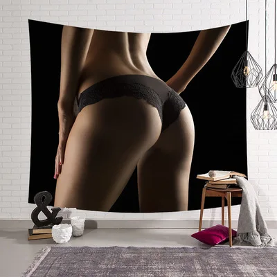 Sexy girl 3 Сексуальные гобелены для девочек для взрослых украшения дома качественная ткань настенный гобелен в подарок настенные ковры Dorm декоративный гобелен - Цвет: Sexy girl 3
