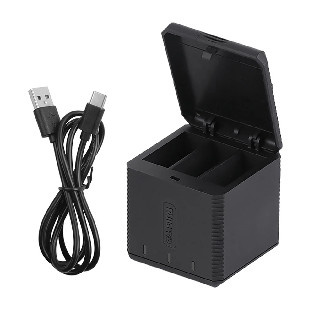 Triple Slot Battery Charger for GoPro Hero Black Cameras by ORBMART
