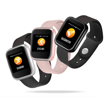 

p70 Smart watch Women Men Sports Fashion IP68 Waterproof Activity Fitness Tracker Heart Rate BRIM Smartwatch VS P68 T80 Bracelet