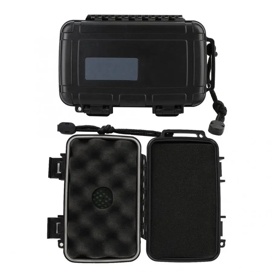 

Remote Control Holder Jewelery Box Plastic Portable Travel Outdoor Humidor Case Cigar Holder Storage Box With Humidifier
