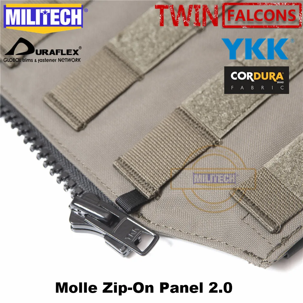 MILITECH Crye CP 2,0 Молл панель платформа для JPC CPC AVS Военная молния пакет TWINFALCONS TW 500D Delustered Cordura