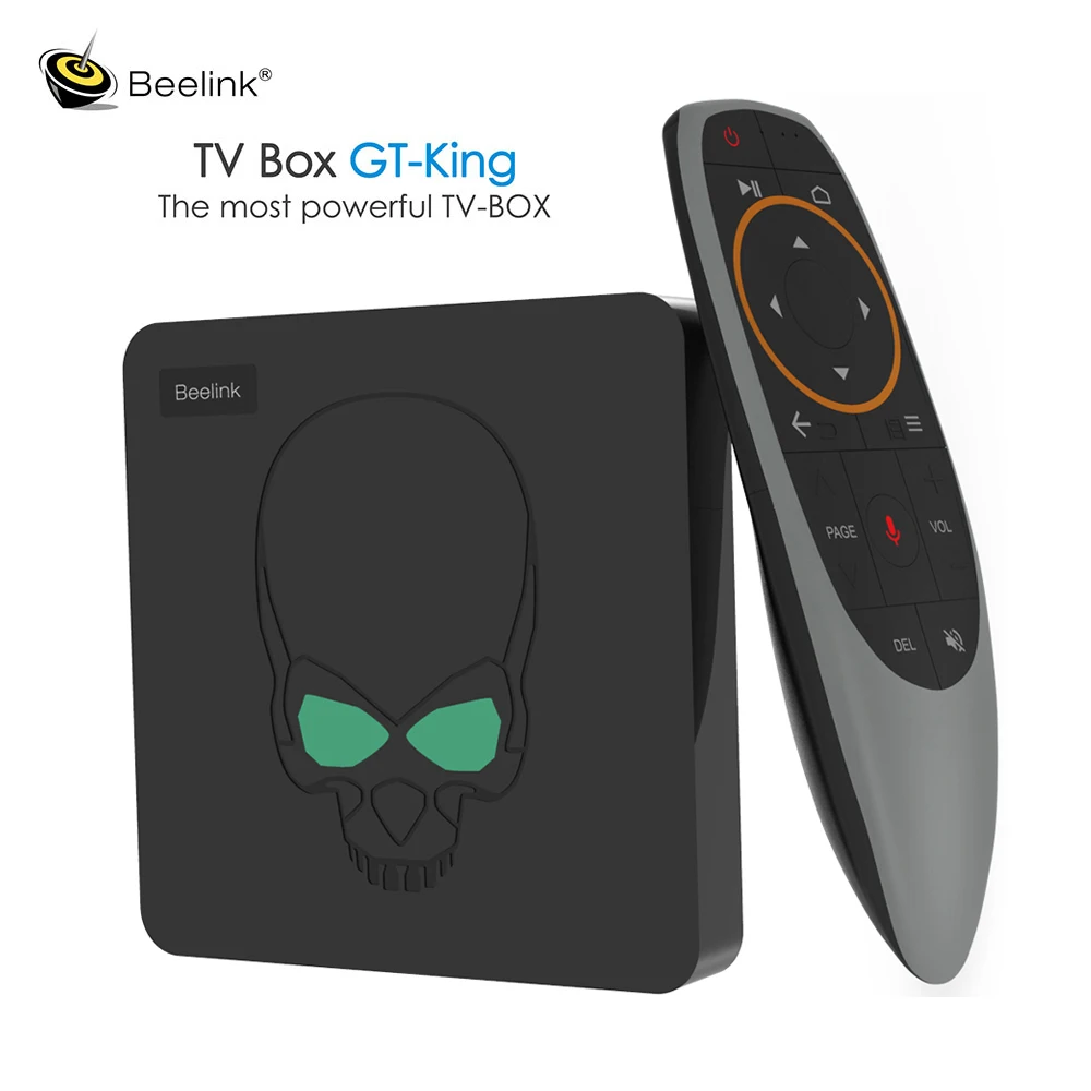 ТВ приставка Beelink GT King Android 9 0 Amlogic S922X 4 Гб DDR4 64 ГБ EMMC Смарт 2 ГГц + 5G двойной Wi Fi 1000
