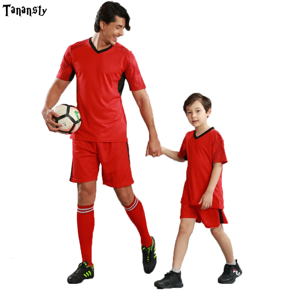2019-2020 Adult Soccer Jersey Survetement Football Uniforms Men Football jerseys Suits  Child Youth Soccer Tracksuit Outfit