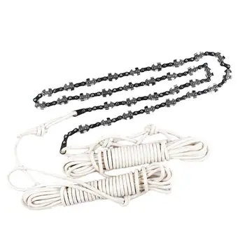 

Portable Handheld Survival Chain Saw Emergency Chainsaw Outdoor Cutting Camping Wood Tool Freeship Hiking with Bag Handsaw J3H3