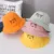 Мультяшный Медведь Детская Ведро Шляпа Мягкий Хлопок Весна Лето Baby Boy Cap Малыш Дети Открытый Дети Рыбак Пляж Солнце Шляпа