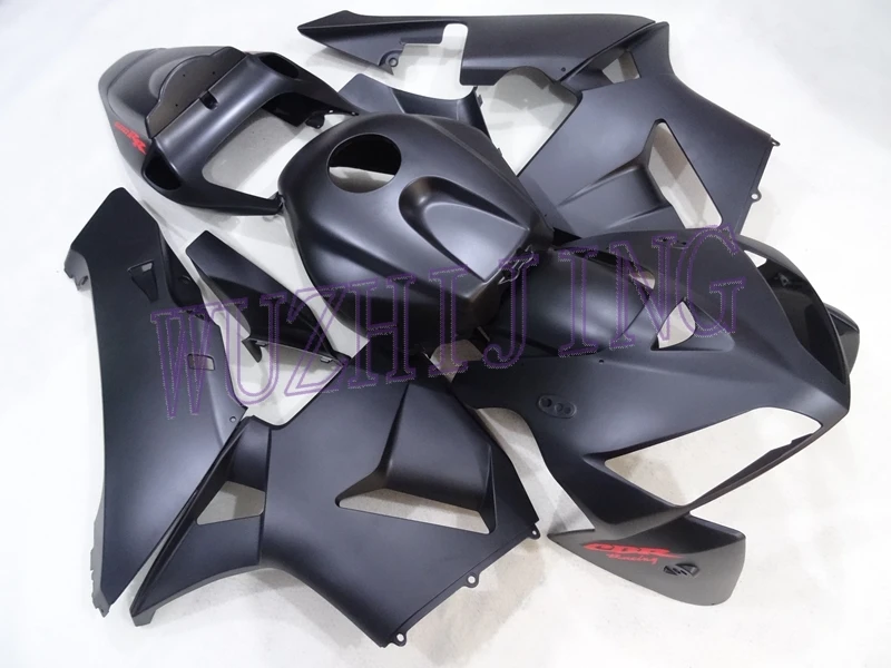 Обтекатели CBR 600RR 05 мотоцикл обвес CBR 600 RR 2005 материя черные наборы для гостинцев CBR 600RR 2005-2006