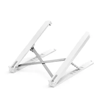 

Foldable Laptop Holder Portable Tablet Stand Bracket Cooling Pad 5 Adjustable Height for Notebook PC Computer Devices