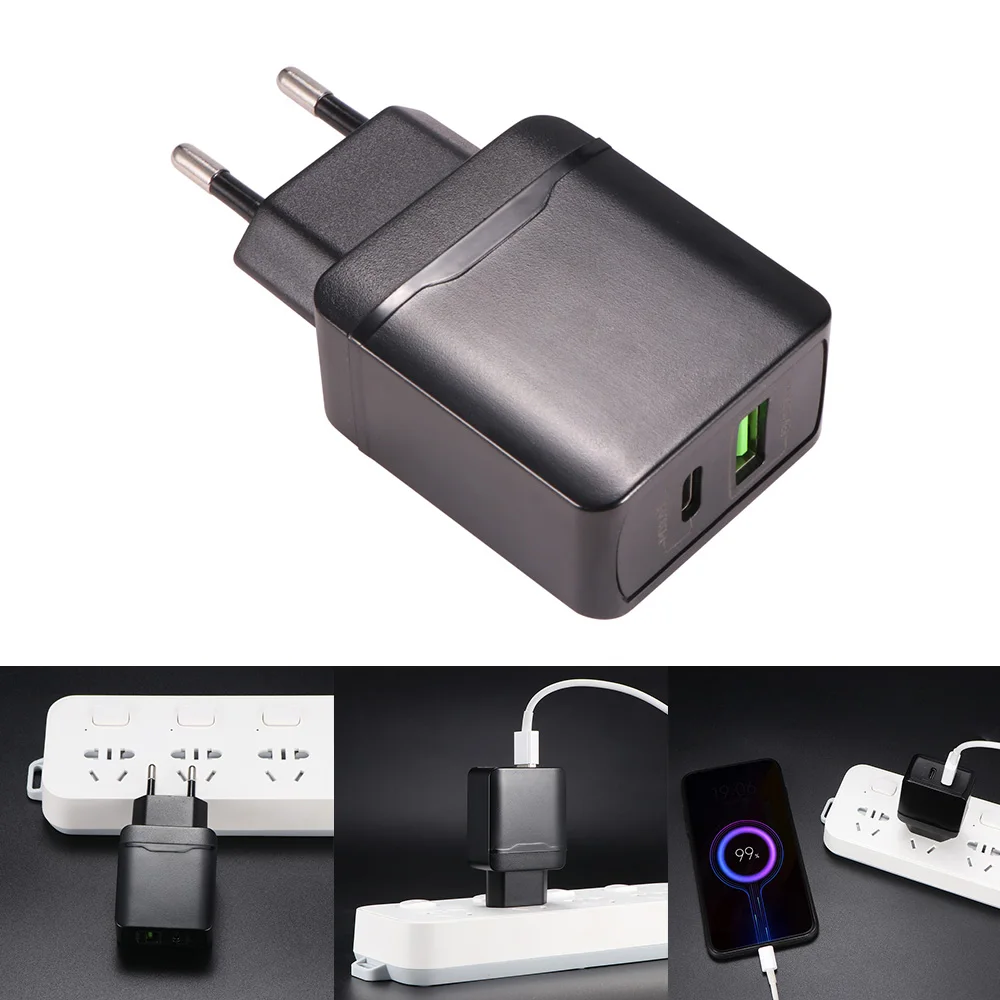 США ЕС вилка 36 Вт Быстрая зарядка 3,0 USB зарядное устройство для смартфонов планшеты быстрая настенная Зарядка адаптер Мини Портативный USB адаптер питания