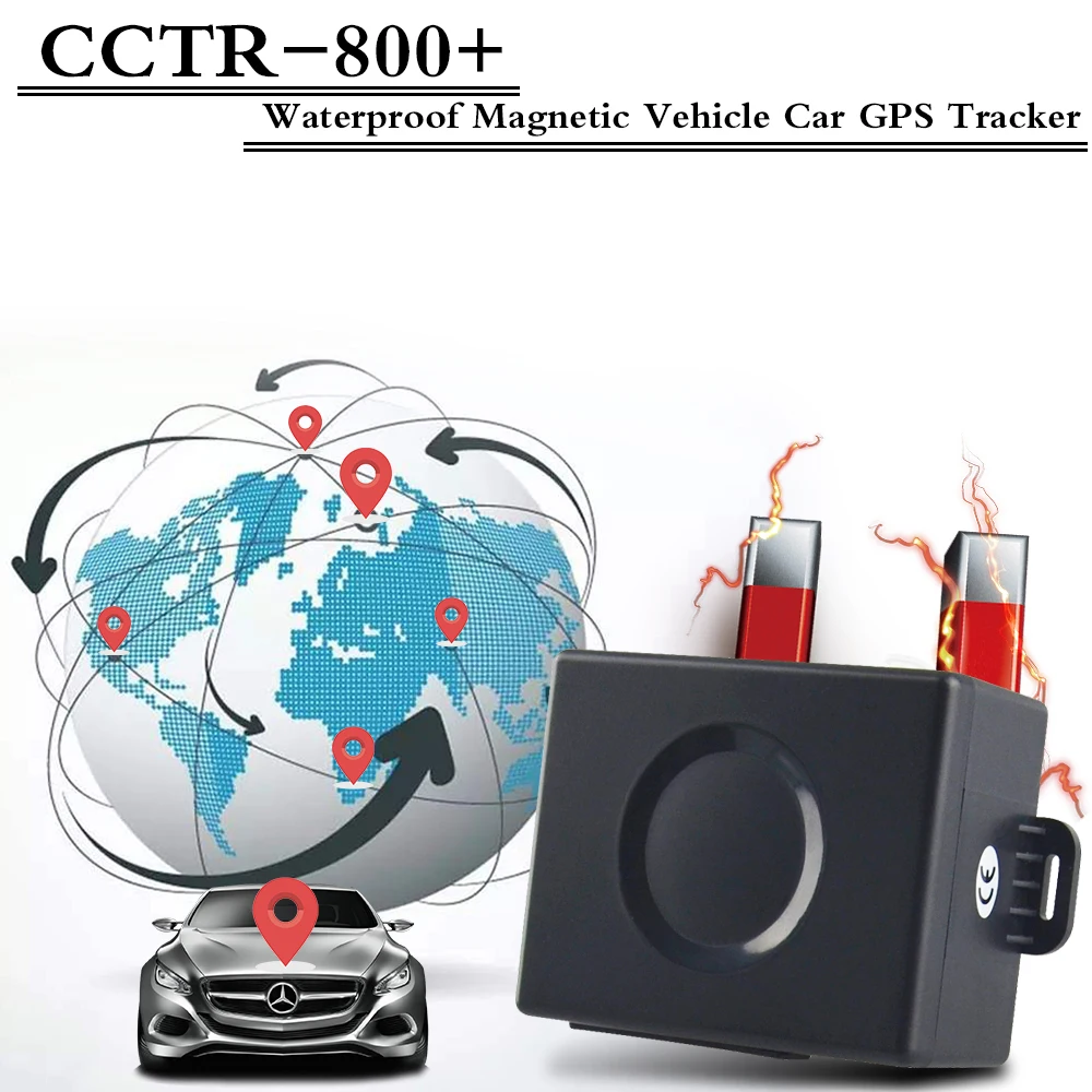 Gps трекер CCTR-800+/CCTR-800 Plus с аккумулятором 6000 мАч человек/автомобиль мощный магнитный локатор добавить аккумулятор Низкий сигнал тревоги