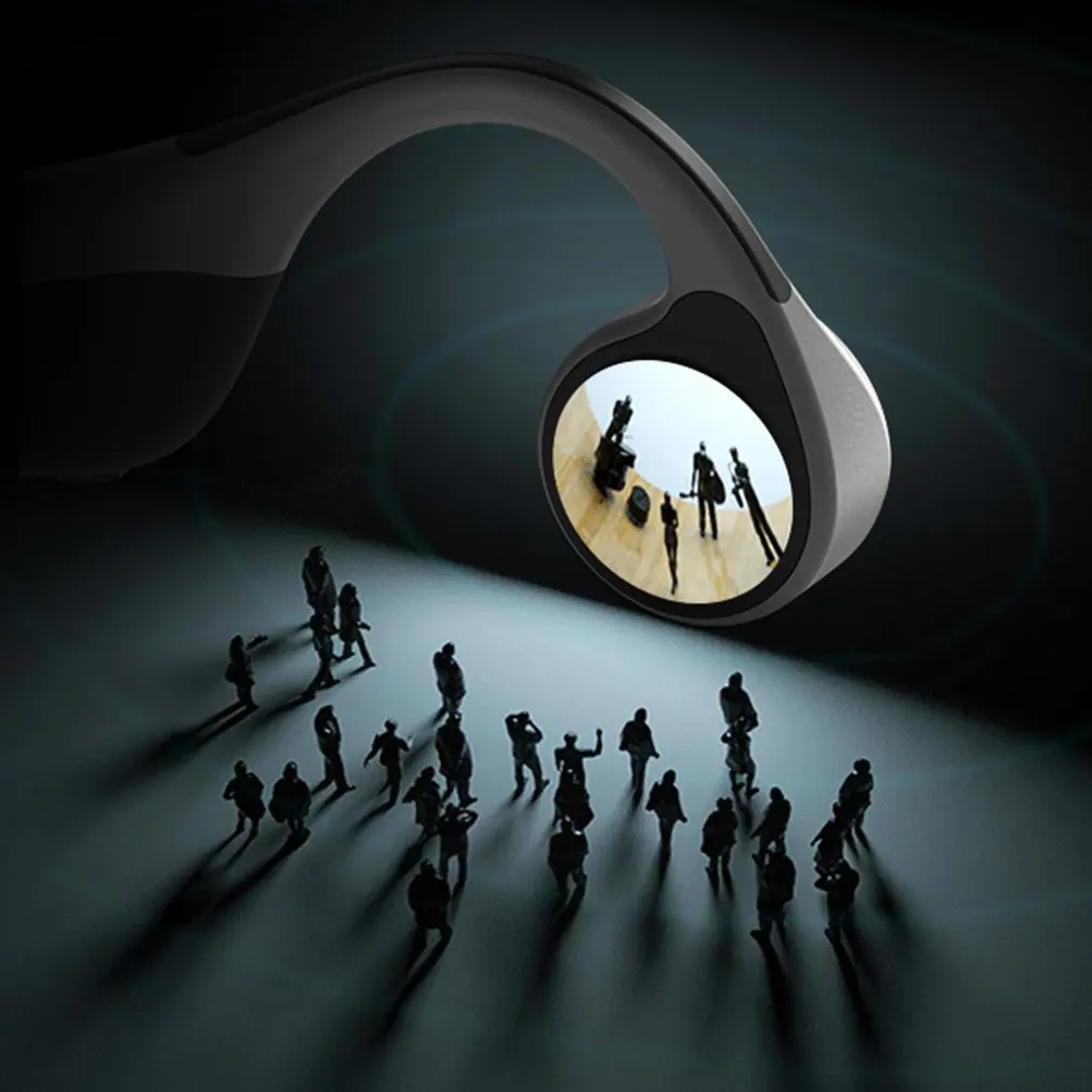 V9 Wireless Bluetooth 5.0 Headphones Sports Earbuds Waterproof Bone Conduction Headset Handsfree Touch Control Wireless Earphone