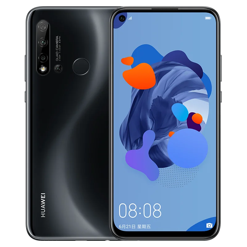 Huawei Nova 5i мобильный телефон 6 4 дюйма Kirin 710 Android 9 0 2310x1080 Type C 24.0MP|Смартфоны| |
