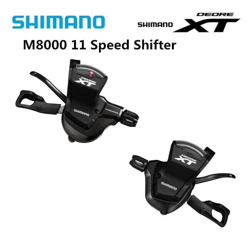 Shimano Deore XT SL-M8000 3x11 2x11 скоростной горный велосипед запчасти для велосипеда правый рычаг переключения передач с внутренним кабелем MTB велосипед переключения передач