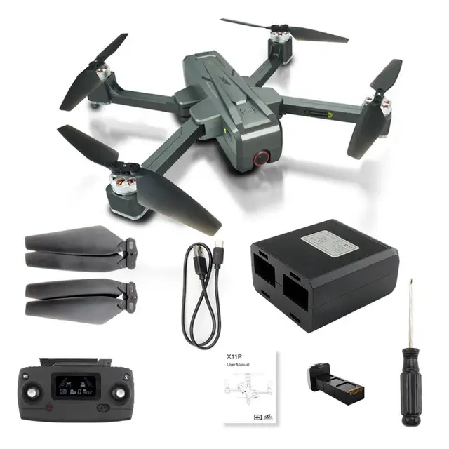 JJRC X11P RC Drone With 5G WiFi 4K HD Camera GPS Tracking Optical Flow Positioning Remote Control Drone Quadcopter Toys
