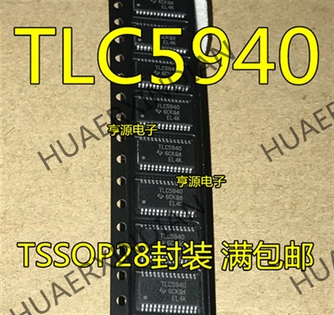 5 шт. TLC5940PWP TLC5940PWPR TLC5940 светодиодный SOP28 в