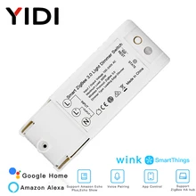 Diy zigbee automação residencial inteligente dimmer interruptor de controle remoto trabalho com eco mais alexa smartthings apto para a maioria zigbee 3.0 hub