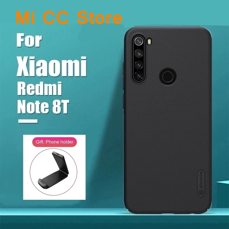 Чехол NILLKIN для Xiaomi Redmi Note 8 T задняя крышка из матового поликарбоната с защитой от